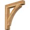 Ekena Millwork Thorton Block Rough Sawn Bracket, Western Red Cedar, 6"W x 38"D x 42"H BKT06X38X42THR05RWR - alternate 1